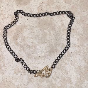 Gemma Lightning bolt necklace